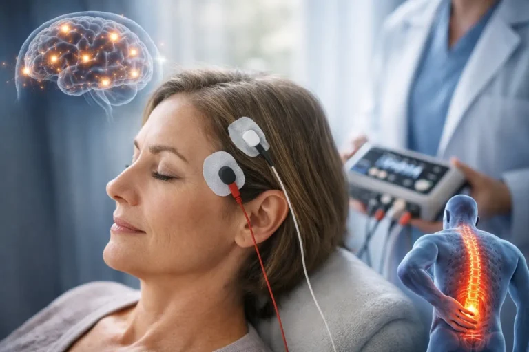Ilustração sobre neuromodulação