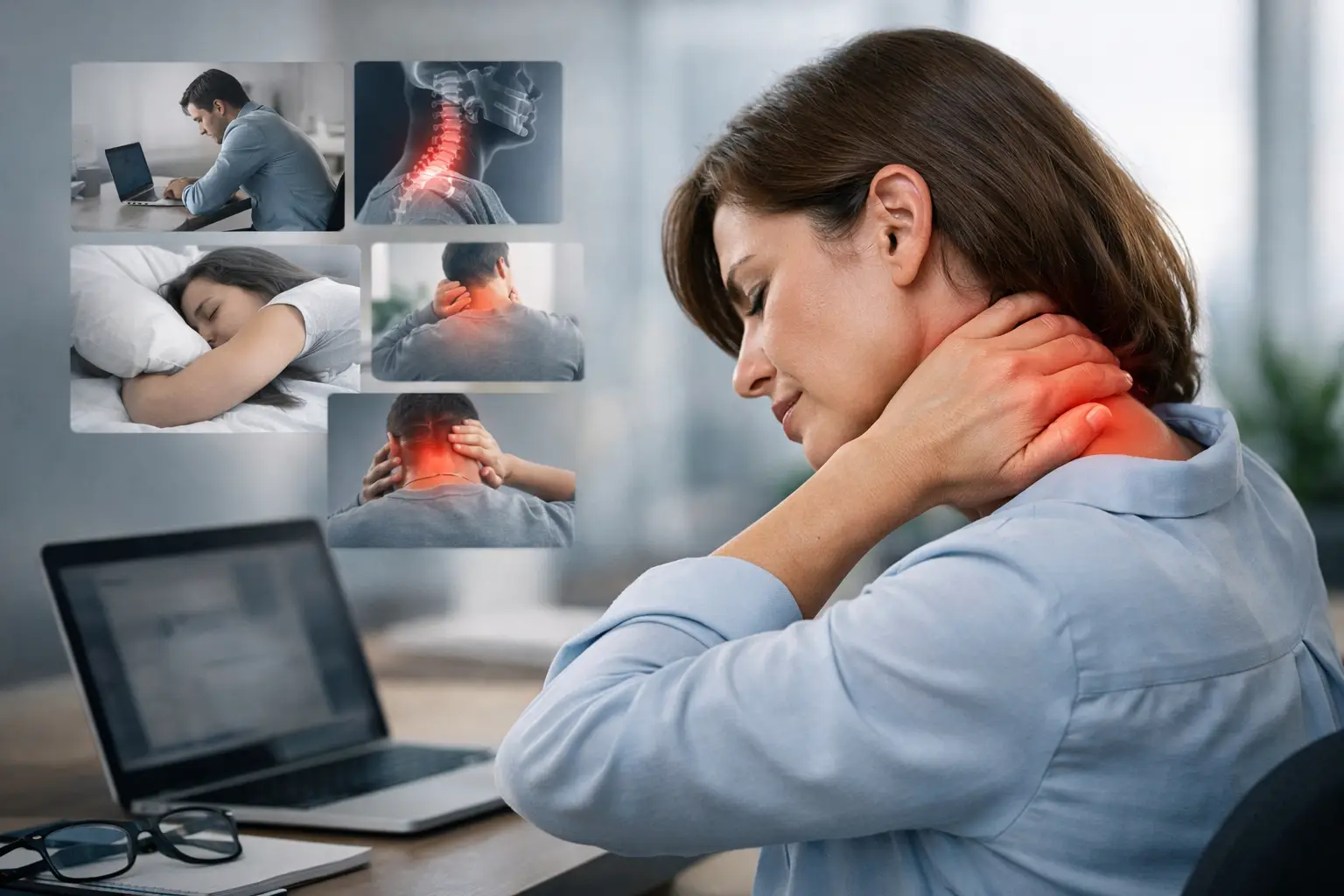 7 causas de dor cervical persistente e o que fazer