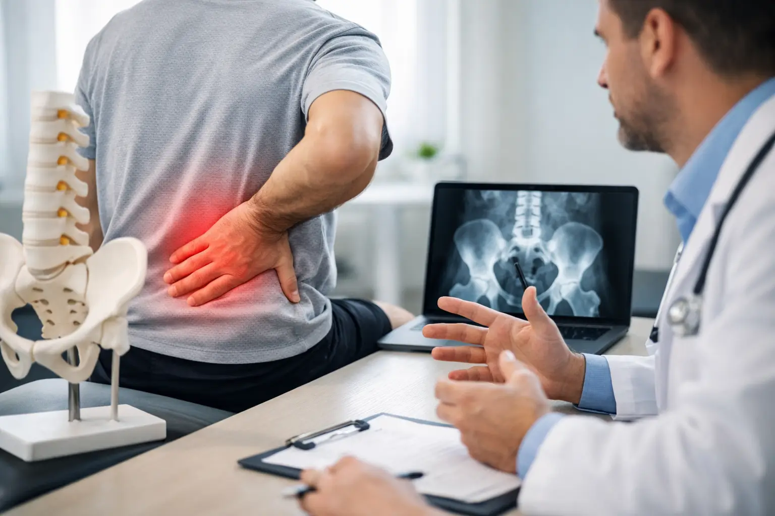 Como tratar dor sacroilíaca crônica com segurança