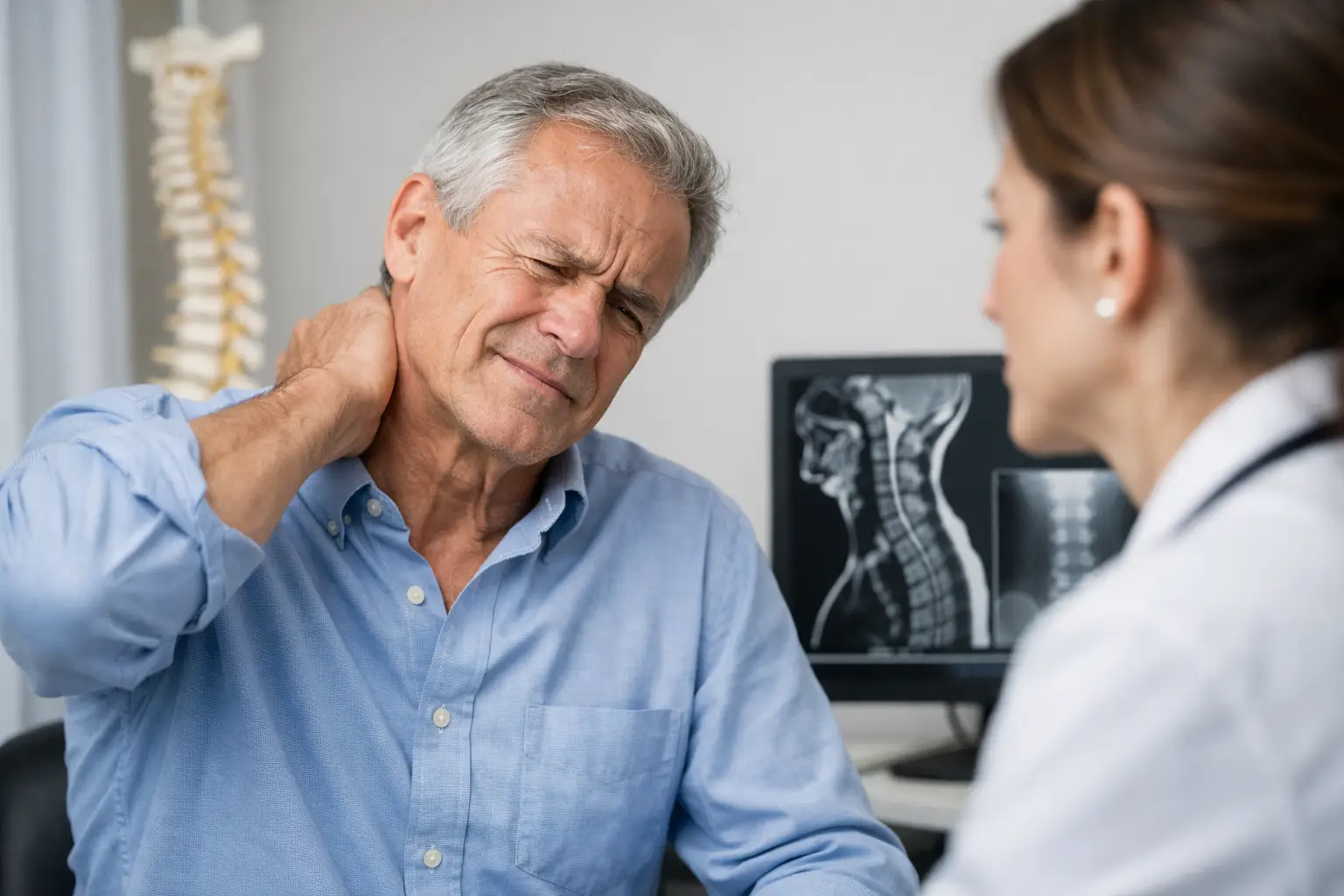 Estenose cervical: sintomas que exigem atenção