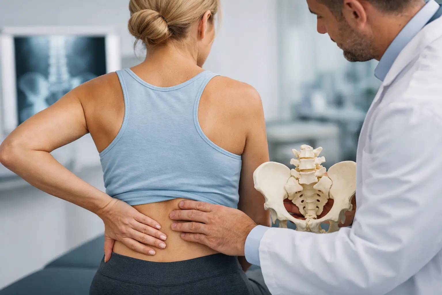 Tratamento da dor sacroilíaca com segurança